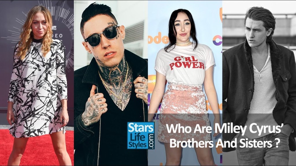 Picture of: Who Are Miley Cyrus’ Brothers And Sisters ? [ Sisters And  Brothers]   Celebrity Siblings